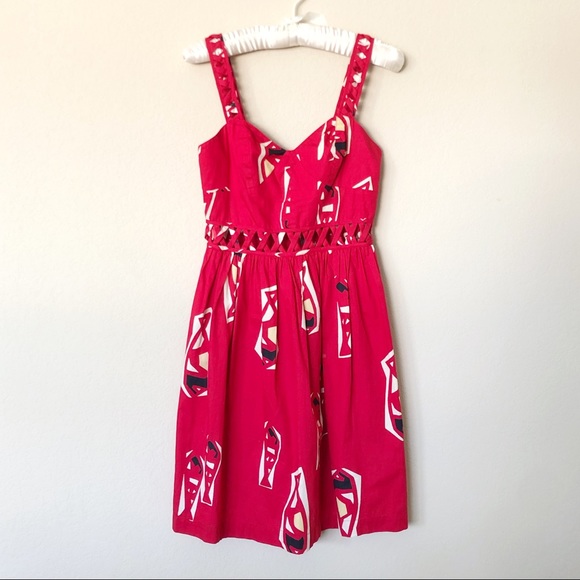 French Connection Dresses & Skirts - 🌈 HP Host Pick French Connection Vintage Red Mod